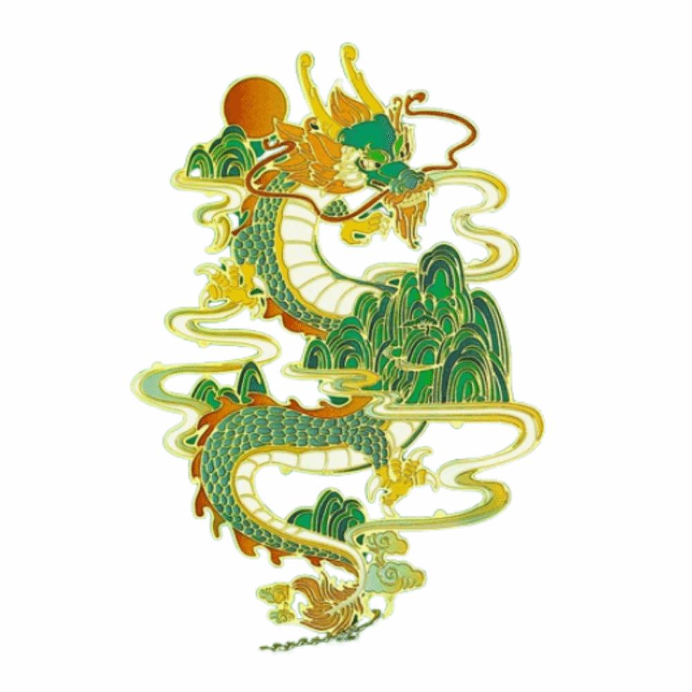 Кисточка-подвеска Закладка с китайскими зверями Креативная металлическая закладка Аксессуары для книг