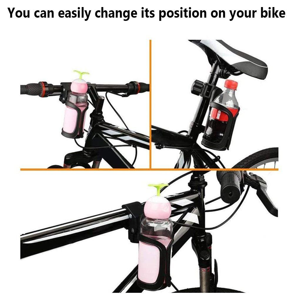 Degree Rotation Adjustable Baby Stroller Water Cup Bracket Bike Bottle Rack Bicycle Bottle Holder