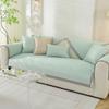 Summer Ice Silk Sofa Cushion Light Luxury High-end Cold Feeling Sofa Cover Summer Mat Summer Cushion Cushion