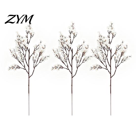 Maintenance Free Artificial Plant Stems Realistic Flowers for Autumn Home Decoration, Silk Floral Petals Party Branches Halloween Table Centerpiece