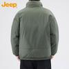 JEEP Men's Winter Thickened Padded Stand-Collar Jacket