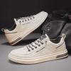 Мужская обувь лето 2025 новая дышащая маленькая белая обувь универсальный тренд кроссовки на толстой подошве для увеличения роста мужские