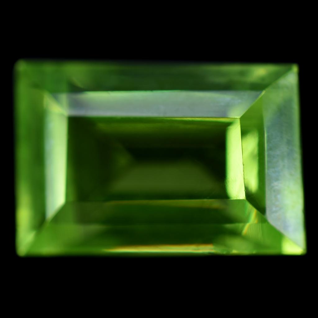 PERIDOT Emerald Cut Green 8-10 Ct CERTIFIED Rare Loose Gemstone Each Ring Size
