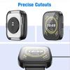 Мягкий силиконовый чехол с покрытием для умных часов Amazfit Bip 5, Защитная пленка для экрана, Бампер, Чехол для Huami Amazfit Bip5