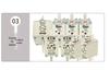 Bussmann NHG0B Fuses (100A, 125A, 160A) - New