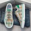 Модная дизайнерская мужская обувь, новые принты, мужские кроссовки, парусиновая обувь для мужчин, дышащая спортивная повседневная обувь для скейтбординга, мужская обувь без застежек