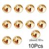 10 шт. 6/8/9/10/12/15/18/20 мм DIY Золотая металлическая пуговица-гвоздь для одежды/сумки/обуви, винты с круглой головкой, гвоздь-болт, заклепки-грибки, заклепки на ремешке