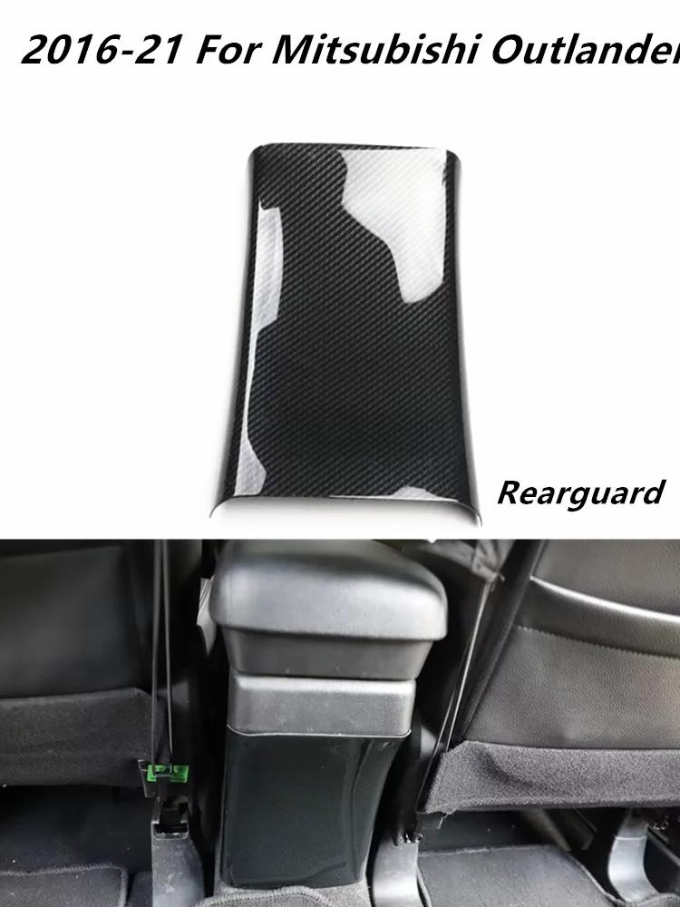 Для Mitsubishi Outlander 2016 2017 2018 2019 2020 2024 Аксессуары Украшения для автомобиля Наклейки на центральную консоль из углеродного волокна ABS