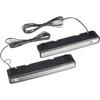 LED Daytime Running Light for Surface 6000K Pack of Vehicle Inspection Domestic and International Body ML-06 Cars, Emitting, 400cd/100cd, White,