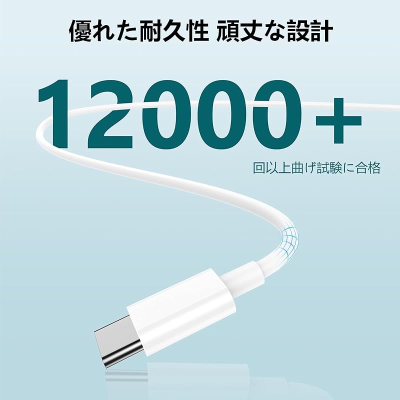 USB Type C Cable 0.5m (Set of 3) Suptopwxm [PD Compatible 100W/5A Fast Charging ][ USB-C & ]Highly Durable PVC Material USB for Smartphones, Tablets,