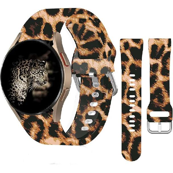 Силиконовые спортивные ремешки 20 мм, совместимые с Galaxy Watch 6/Watch 5/Galaxy Watch 4 40 мм 44 мм/Classic 42 мм 46 мм/Watch 3 41 мм, ремешки для Active 2,