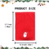 3pcs Pure Christmas Towels Absorbent Embroidered Pure Cotton Christmas Gift for Retail and Supermarket Cute Cartoon Embroidered