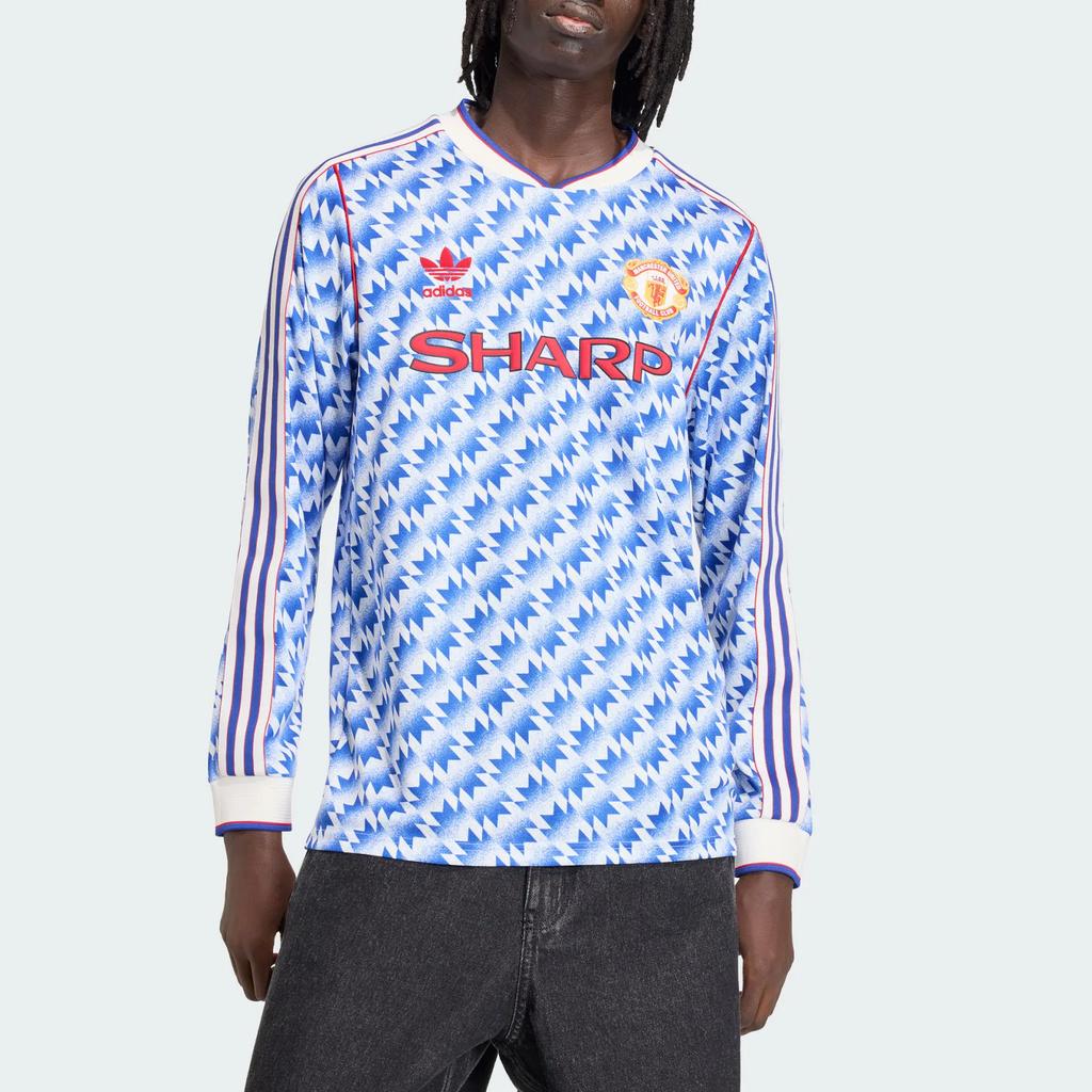 adidas Оригинальная мужская футболка Манчестер Юнайтед для футбола JM5498