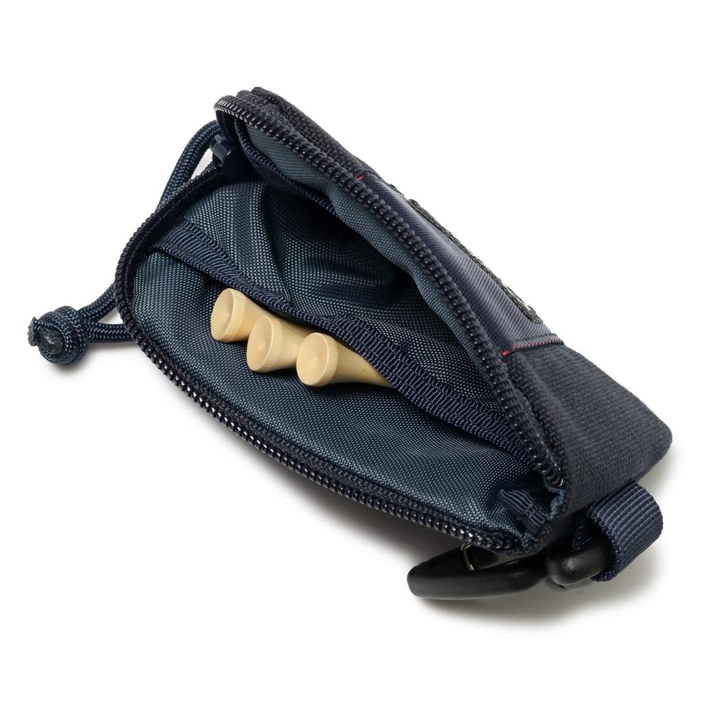 Мини-сумочка для гольфа, круглый кошелек 1000D BRG231G46, чехол для монет, кошелек для монет, водоотталкивающий, легкий, базовый, MULTICAM, черный [Брифинг]