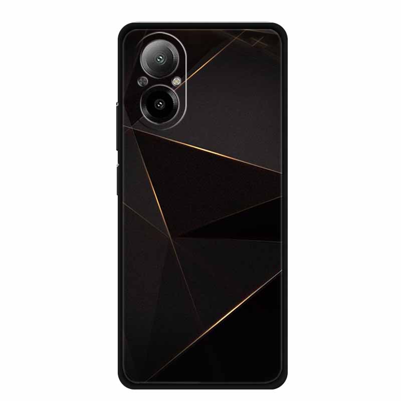 Для Realme C67 4G Чехол Роскошный Мягкий Силикон ТПУ Чехлы для Телефона Задняя Крышка Для RealmeC67 C 67 4G RMX3890 Ударопрочный Любовь Милый funda