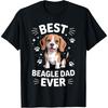 Best Beagle Design For Men Dad Puppy Pet Dog Beagle Lover T-Shirt(1)
