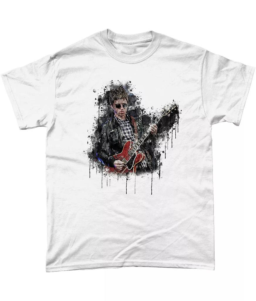 Noel Gallagher Oasis Abstract T Shirt Noel Gallagher Liam Gallagher Wonderwall