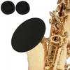 2pcs Reusable Polyester Cotton Sax Trumpet Horn Mute Hat Cover for Alto Saxophone / Trumpet Dustproof and Silence