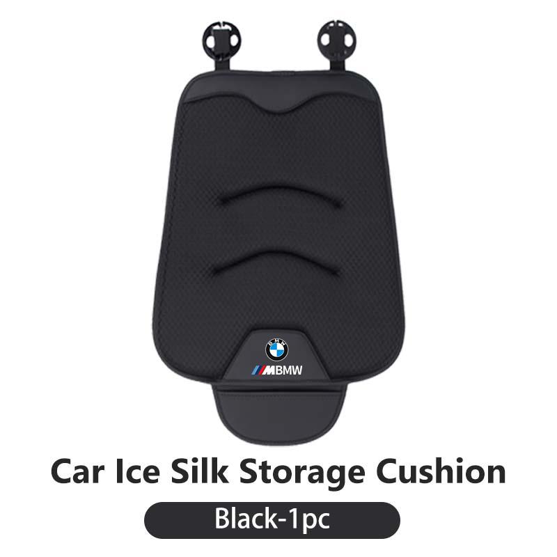 For BMW Breathable Ice Silk Car Seat Protective Cushion Non-slip Mat Storage Bag E90 E60 E46 E39 F30 F10 E87 X3 X4 X5 X1 G30 G20 PZ8