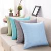 40*40cm Square Pillowcase Multicolor Cotton Linen Pillow Case Sofa Waist Throw Cushion Sofa Cushion Cover Solid Home Decor