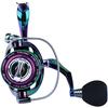 SOUGAYILANG Spinning Fishing Reel 13 + 1BB Colorful Top Quality Windlass High Speed Gear Ratio 5.2: 1 Max Drag 8kg Full Metal  Hollow Out Fishing Reel
