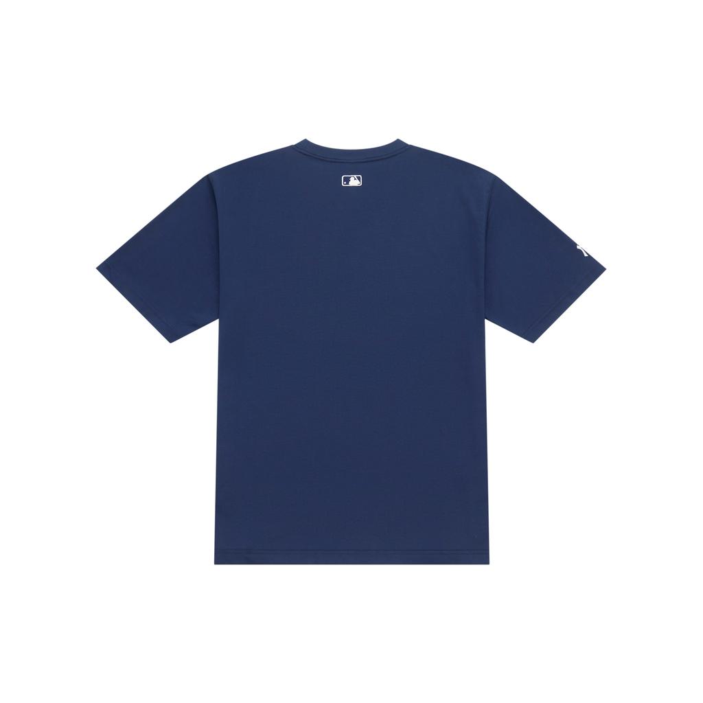 New MLB New York Yankees Basic Collection SS25 T Shirt Unisex Navy Blue 3ATSB0553-50NYS