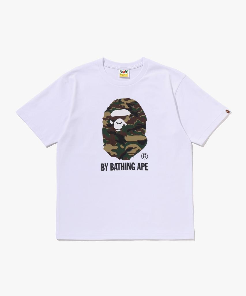 Футболка Beipeu Glitch Woodland Camo от Bathing Ape (M) белый