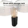 Держатель для барабанных палочек Большая вместительная сумка для барабанных палочек Держатель для хранения щеток с молотками Держатель для барабанных палочек До 10 пар