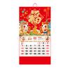 Chinese Wall Calendar 2026 Year of Horse Year Wall Hanging Calendar Lunar Monthly Calendar for Chinese New Year Home Office Supermarket Decoration