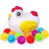 12 Matching Eggs Montessori Sensory Baby Toys Easter Eggs Chicken Colors Shapes Sorter Learning Educational Toy For Kids Gifts