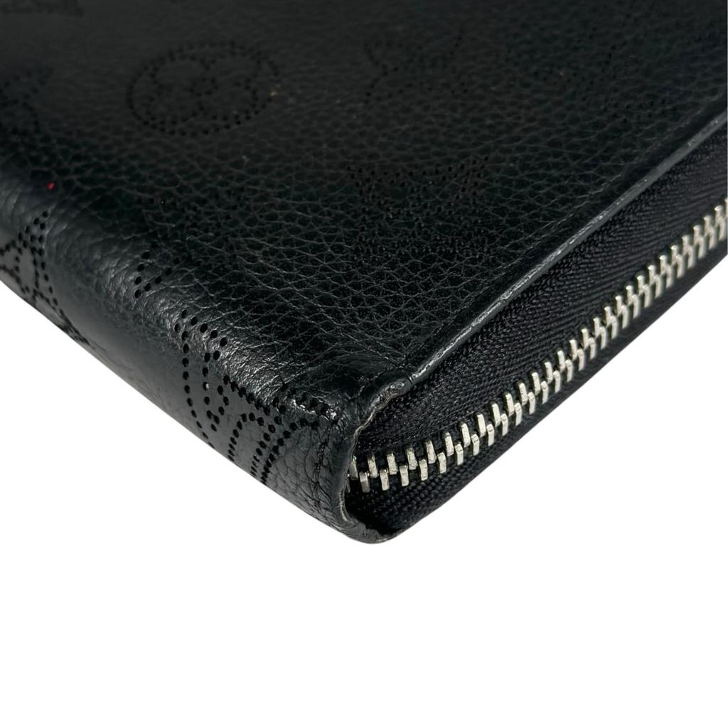 Louis Vuitton Кошелек Mahina Zippy M61867 Кошелек черный Женский б/у