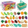 Children'S Toys Play House Simulation Can Be Peeled Fruit And Vegetable Cutting Music Can Be Peeled To Cut Fruit And Vegetables Boys And Girls Toys