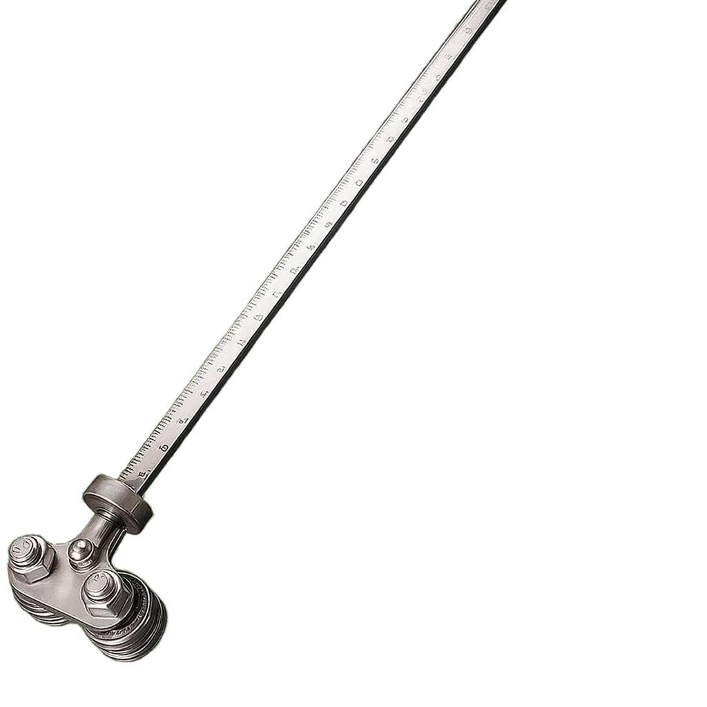 Позиционирующие штангенциркули для измерений и легкой резки дерева, измерительный инструмент из нержавеющей стали для дисковых пил, регулирующая направляющая ( Подшипники 3мм)