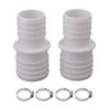 32mm Hose Coupling Pool Hose Adapter with Hose Clamp Hose Adapter Replacement for Pangea Tech