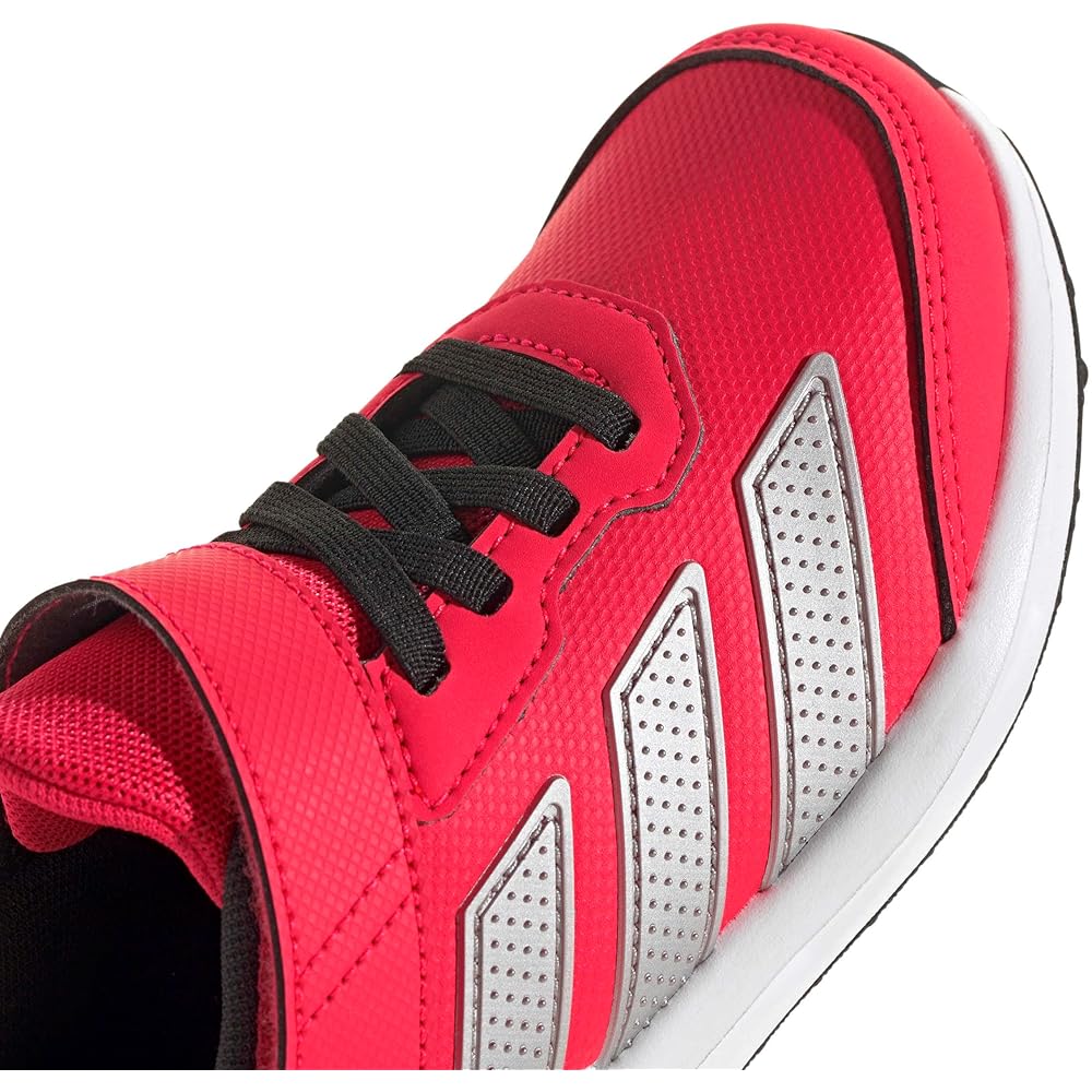 Adidas Faito EL Kids Sneakers Lucid Red/Silver Metallic/Footwear White Unisex 24.0 cm