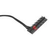 5-портовый 4-контактный PWM-хаб для ПК, печатная плата, охлаждающий вентилятор, компьютерные кабели, разъемы