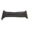 Graphics Card Extension Cable PCIE 4.0 X16 Riser Cable 90 Degree High Speed Flexible Riser Cable for PCIE 3.0
