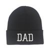 Xiyin embroidery flower MOM DAD knitted hat versatile wool hat outdoor cycling pullover hat
