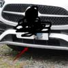 Центральная яркая накладка переднего бампера для Mercedes-Benz C-Class C200/C260
