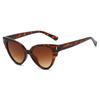 New Luxury Tortoiseshell Gradient Cat Eye Women Sunglasses  Fashion Leopard Print Casual Personality Men Sun Glasses Uv400
