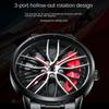 SVJ Wheel Watch 360 Вращающийся полый модифицированный суппорт AMG488 Мужские часы с суппортом