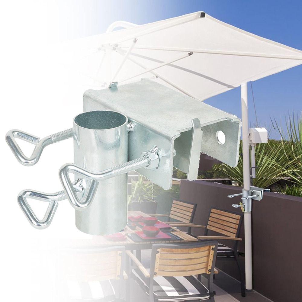 Регулируемый держатель для зонта на патио, антикоррозийный зажим для фиксации зонта, крепление для зонта на палубе, тележки для еды
