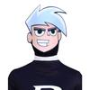 Phantom Danny Costume Children's Animation Halloween Cosplay Costume