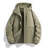 Cozy Up Mens Rain Jackets Lightweight Windbreaker Waterproof Jackets Rain Coat with Hood for Hiking Golf Camping Travel