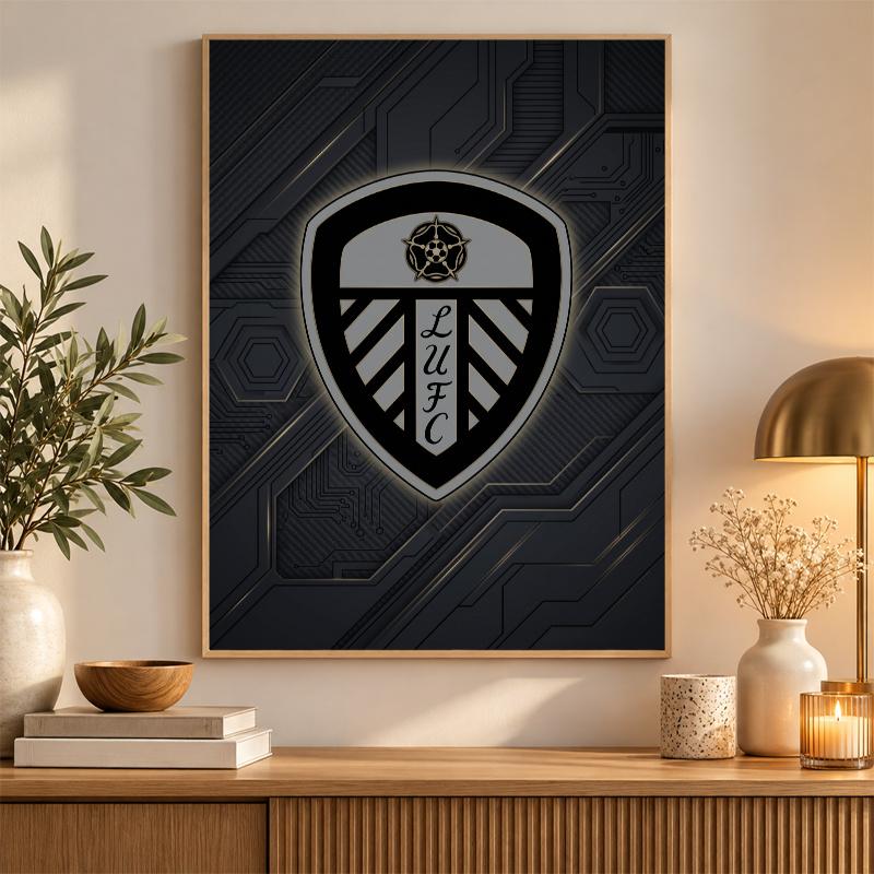 Leeds United Diamond Painting Kit 5D Full Drill DIY Diamond Mosaic Wall Art Home Decor