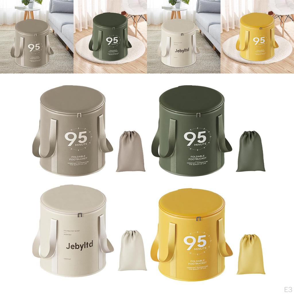 Складной таз для ног Ведро для замачивания Складной контейнер для воды Общежитие Ванна