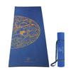 Thermoplastic Elastomers Printed 6Mm Yoga Mat+Yoga Strap For Men,Women,