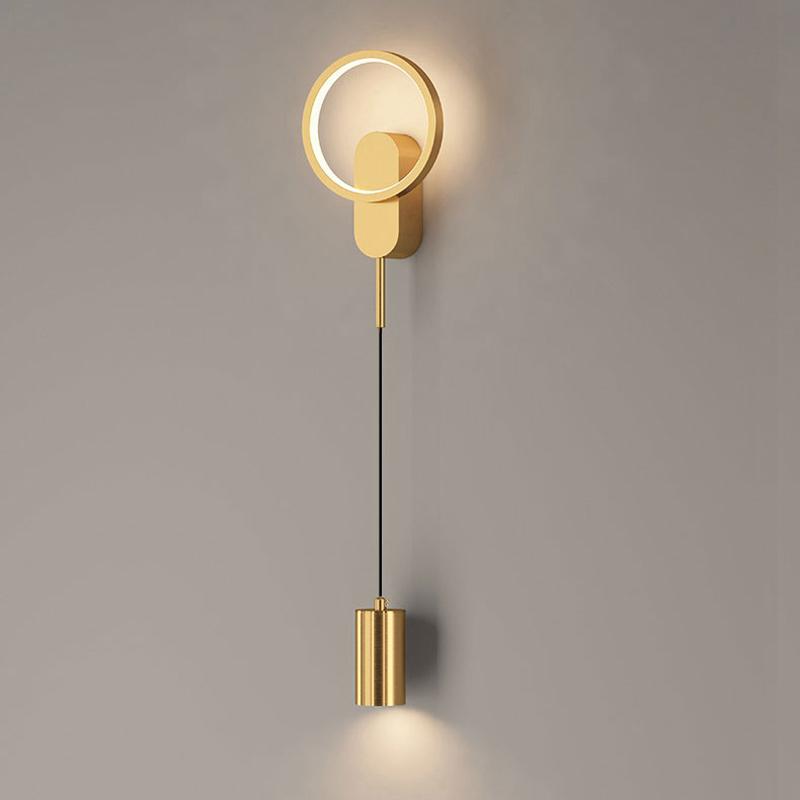 Дизайнер рекомендует светодиодный настенный светильник для спальни, современный скандинавский свет, роскошный минималистский настенный светильник для гостиной с телевизором