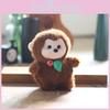 Monkey Animal Panda Soft Short Plush Keychain Stuffed Toy With Pp Cotton
