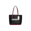 New Kia Pebbled Leather Tote Bag Shopping Bag Handbag Shoulder Bag Women's Black CE734-B4M2